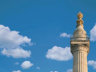 The Monument to the Great Fire of London