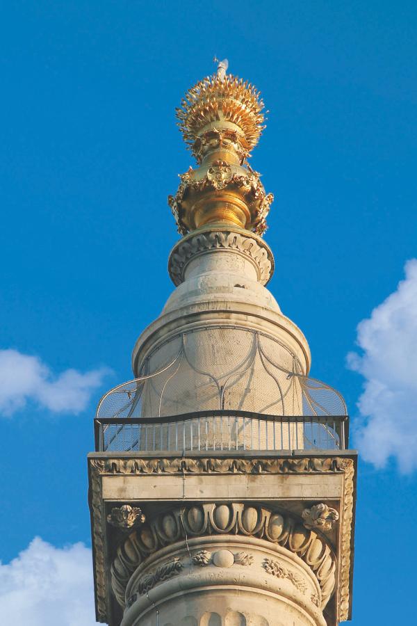 new emergency notice image - The Monument to the Great Fire of London